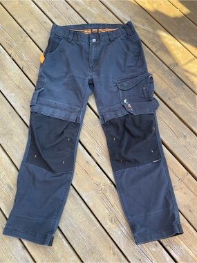 Timberland PRO Men's Ironhide Flex Utility Knee Pad Pocket Work Pants 34/30